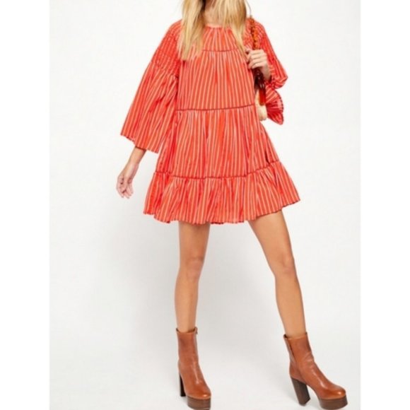 Free People Dresses & Skirts - Free People Lola Embroidered mini dress XS